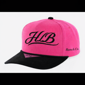 HLB pink trucker cap